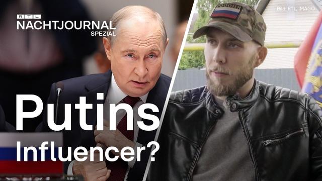 Wie ein deutscher Influencer mit Russland-Propaganda Reichweite macht | RTL Nachtjournal