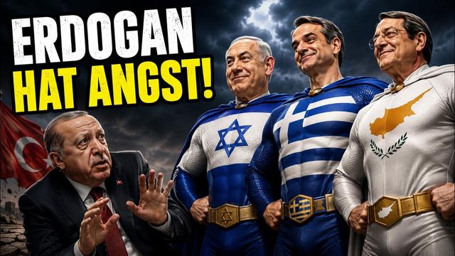 Erdogan hat Angst vor der Achse Israel-Zypern-Griechenland