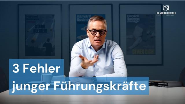 3 Fehler, die junge Führungskräfte häufig machen