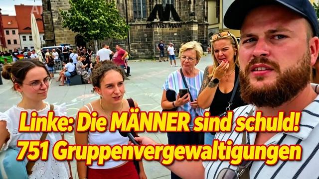 Linke: ES SIND IMMER MÄNNER! 😱 