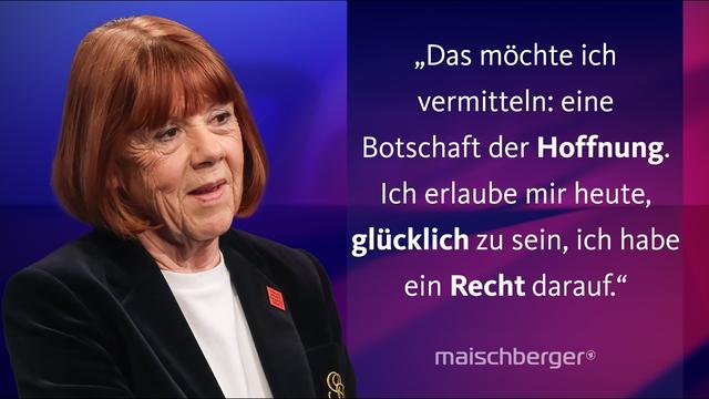 Gisèle Pelicot: „Es war ein Prozess gegen die Feigheit und gegen das Leugnen“ | maischberger