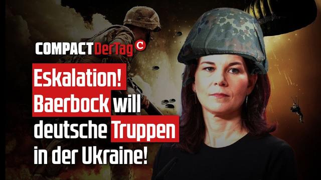 Eskalation! Baerbock will deutsche Truppen in der Ukraine💥