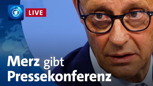 Kanzler Merz gibt Sommer-Pressekonferenz