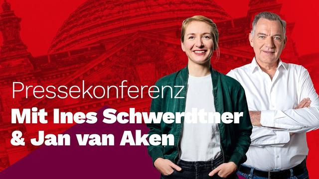 Pressekonferenz mit Ines Schwerdtner & Jan van Aken