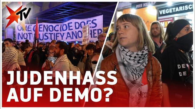 Pro-Palästina-Demo eskaliert: Beschimpfungen, Hass und Polizeieinsätze | stern TV