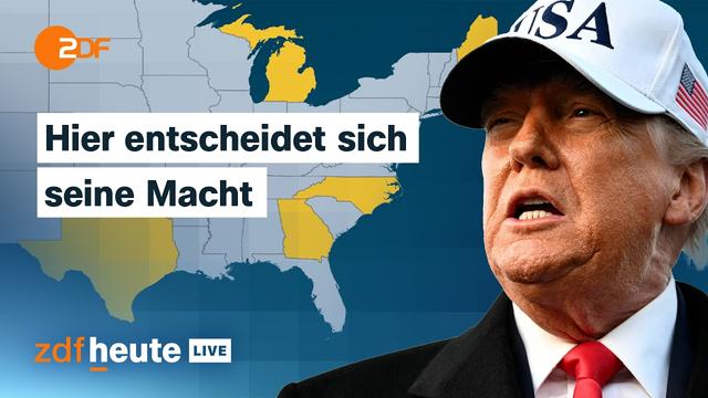 Wahlen in den USA: Warum es auf diese fünf Staaten bei den Midterms ankommt | ZDFheute live
