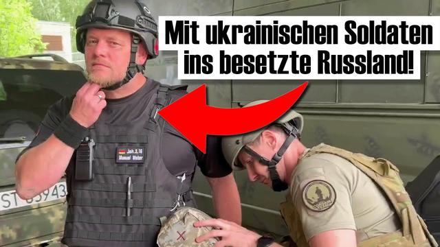 "Man hat uns 'ne Kalaschnikow in die Hand gedrückt!" – Deutscher Helfer berichtet vom Ukraine-Krieg