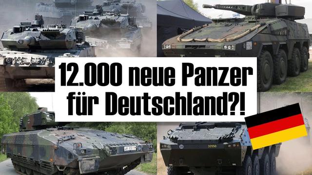 Bundeswehr soll stärkste Armee Europas werden – und rüstet EXTREM auf!