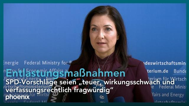 Entlastungen: Bundeswirtschaftsministerin Reiche erteilt Übergewinnsteuer Absage | 10.04.2026