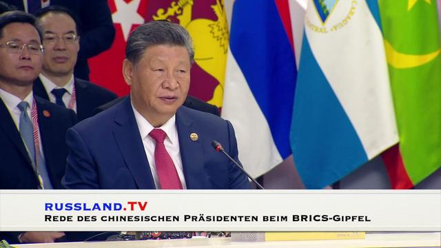 Rede des chinesischen Präsidenten Xi Jinping beim BRICS-Gipfeltreffen in einem erweiterten Format