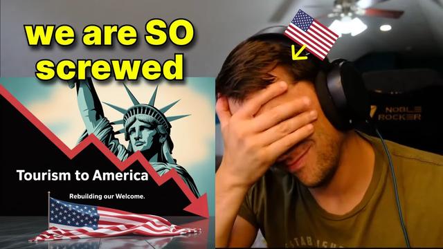 American reacts to European Tourism to America CRASHING
