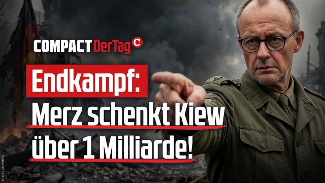 Endkampf: Merz schenkt Kiew über 1 Milliarde!💥
