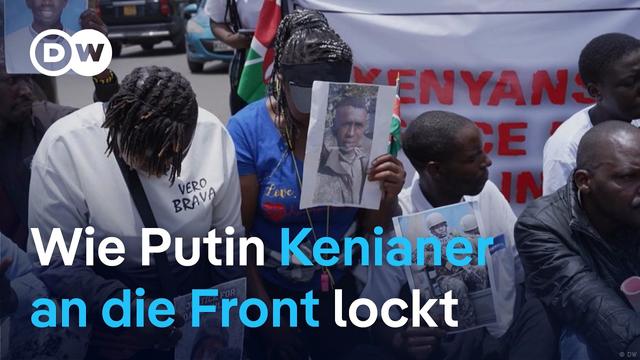Trauer in Kenia: Warum junge Afrikaner im Ukraine-Krieg sterben