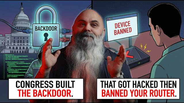 Congress Built the Backdoor That Got Hacked Then Banned Your Router