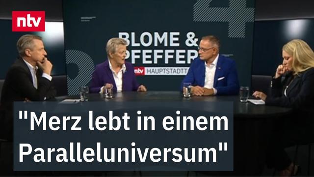AfD, Grüne, Tankrabatt, Kanzlersturz und Zuckersteuer bei Blome & Pfeffer I ntv Talk