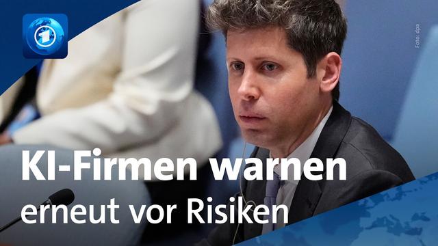 Gefahr für die Menschheit: KI-Firmen warnen erneut