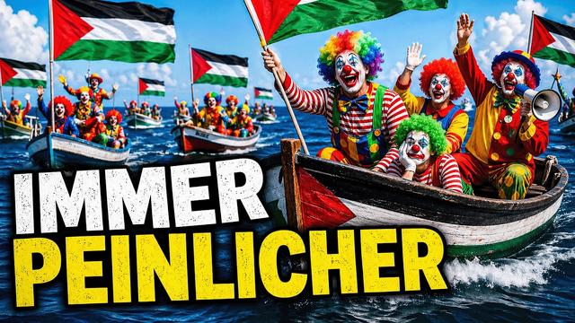 Die Palästina-Clown-Boote werden immer peinlicher!