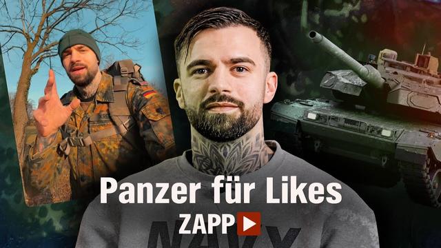 Influencer in Uniform: Wie die Bundeswehr an ihrem Image schraubt | ZAPP | NDR