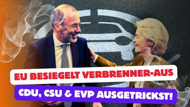 CDU, CSU & EVP ausgetrickst | EU besiegelt das VERBRENNER-AUS | AfD jubelt