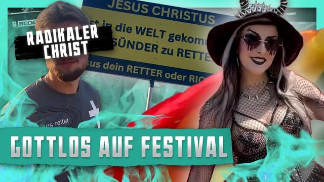 RADIKALER Christ FRONTET mich auf dem HURRICANE 🤣 ||  CARINA VLOG