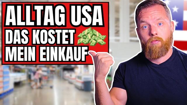 Alltag USA: So viel kostet mein Einkauf für 2 Wochen!