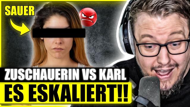 DEKARLDENT HASST FEMINISMUS?!? - Zuschauerin im Talk ESKALIERT