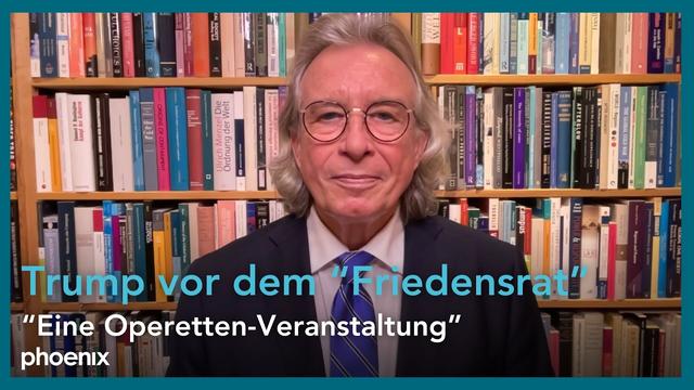 Prof. Thomas Jäger zu Trumps Rede bei der ersten Sitzung des "Board of Peace" | 19.02.26