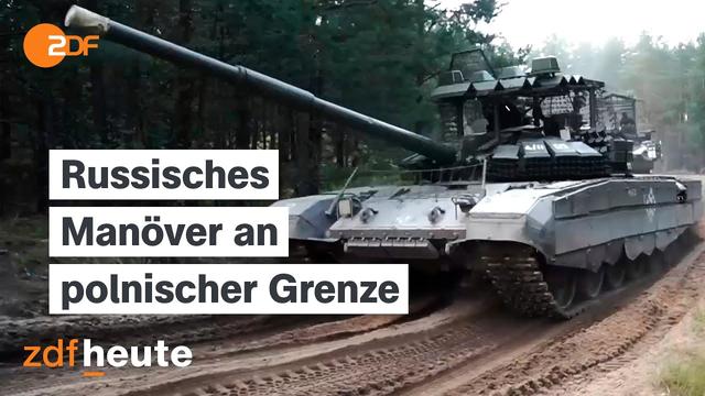 Sapad: Raketentests und Militärübung von Russland und Belarus | ZDF-Mittagsmagazin