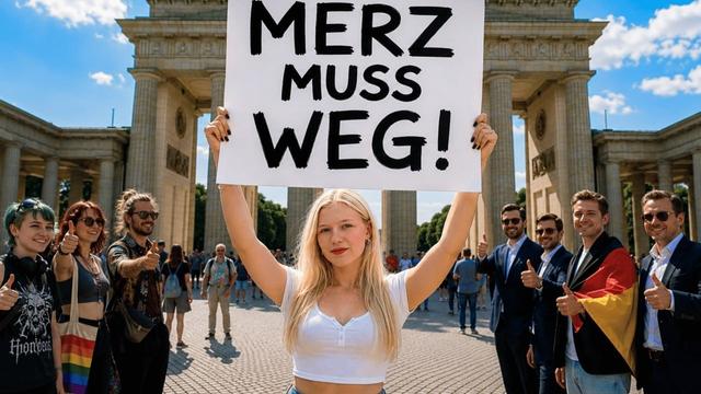 SO reagiert Berlin auf mein Schild