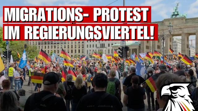 PROTEST: Tausende Patrioten fordern Remigration, Neuwahlen und das Aus für Merz und Klingbeil!