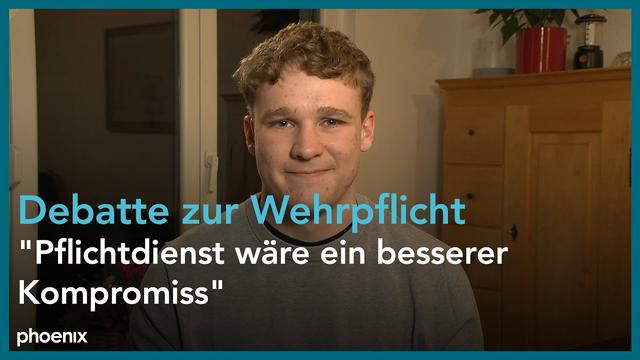 Neues Wehrdienstgesetz: Quentin Gärtner (ehm. Generalsekr. Schülerkonferenz) im Interview | 05.12.25