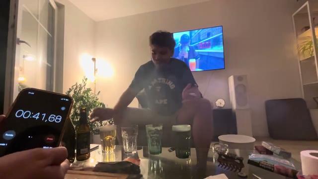 WR attmpt 4 Beer 2 Cigarette SPEEDRUN (1:39) pukeless%