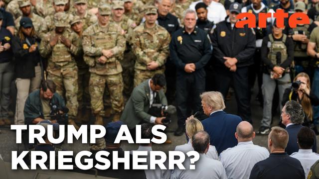 Trumps Inszenierung von "Recht und Ordnung" | Mit offenen Augen | ARTE