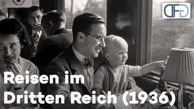 Reisen in Deutschland im Jahr 1936 | Historischer Tonfilm über Bahn, Schiff und Zeppelin