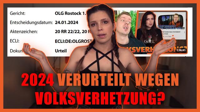 KUCHENTV und VOLKSVERHETZUNG 2024 Teil 2 - Lügen, Urteil 2024, H*l*caust Relativierungen