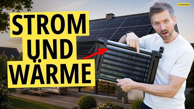 Diese Solarmodule heizen ein ganzes Haus – ohne Außengerät im Garten (PVT)