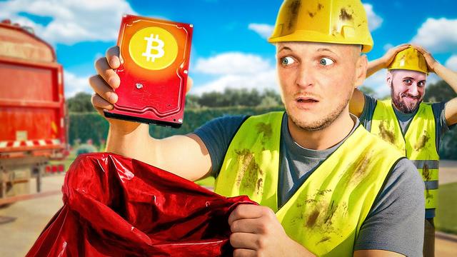 Der Mann, der eine Milliarde in den Hausmüll schmiss