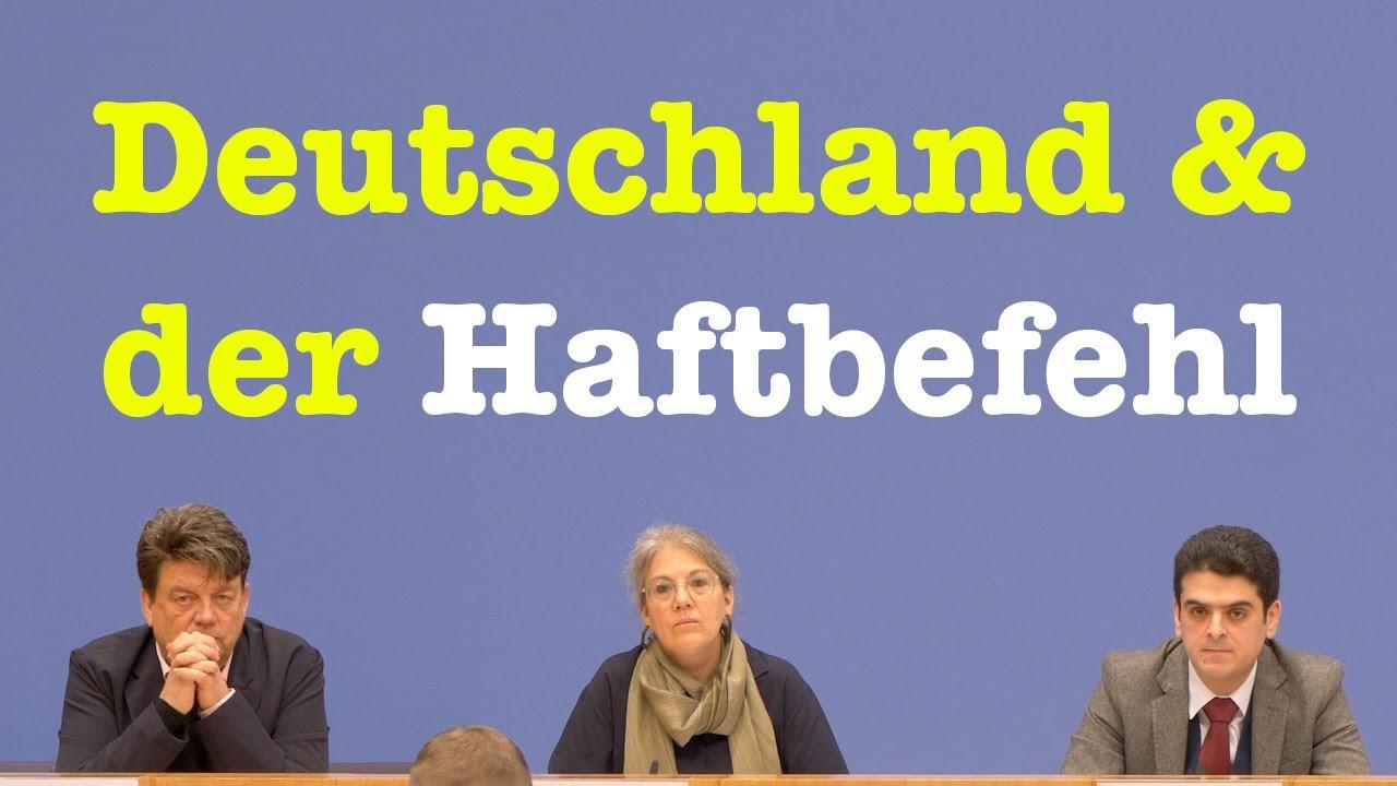 Haftbefehl gegen Netanjahu, Deutschlands Rolle & das Völkerrecht | BPK 29. November 2024