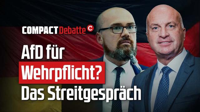 AfD für Wehrpflicht? Das Streitgespräch