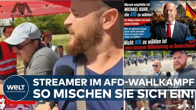 AFD IN SACHSEN-ANHALT: Medienaktivisten mischen Wahlkampf auf – Streamer pushen Ulrich Siegmund!