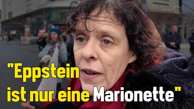 Interviews auf einer Querdenken Demo in Frankfurt