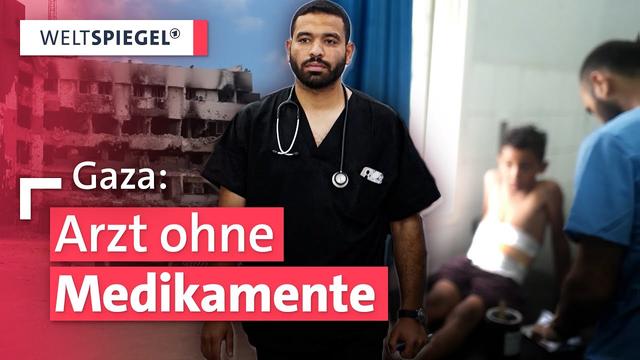 24-Stunden-Schicht im Kriegsgebiet: Ein Arzt in Gaza kämpft um Leben | Weltspiegel