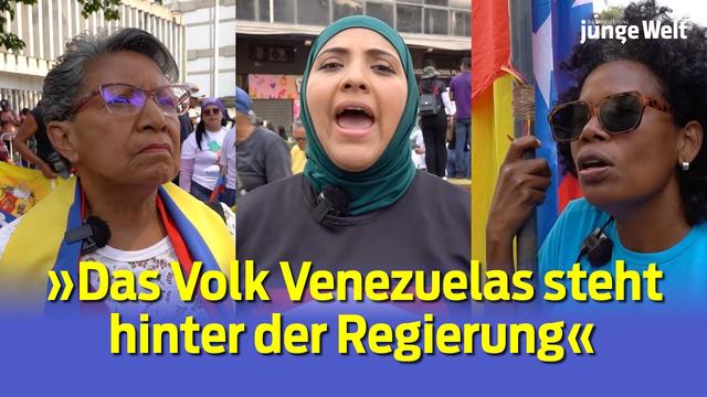 Davon berichten die Medien nicht: Tausende Frauen demonstrieren für Maduro