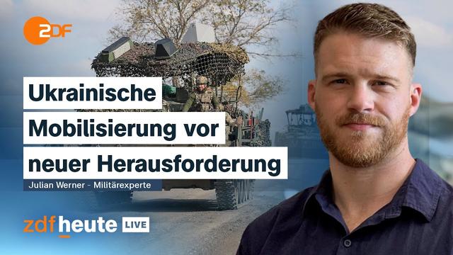 Experte: Ukrainische Front "ist löchrig": Sind Kampfdrohnen die letzte Chance? | ZDFheute live