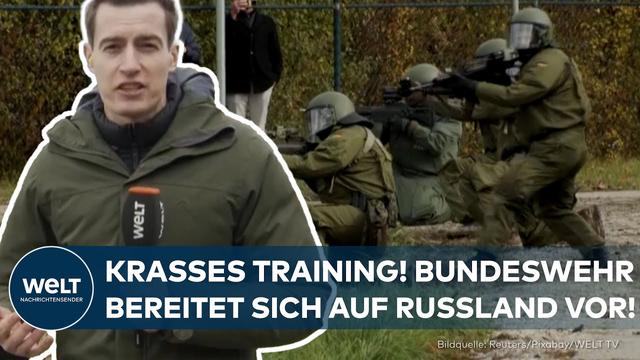 BUNDESWEHR: Falls Russland angreift - Hier trainieren Soldaten für den Bündnisfall!