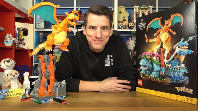 Ab 45 Jahren empfohlen, Glurak geht voran! LEGO® Pokemon 72153 Bisaflor, Glurak und Turtok