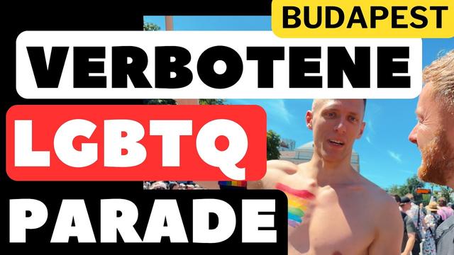 Ich bin in Budapest, Ungarn und spreche mit LGBTQ, Antifa und Rechten