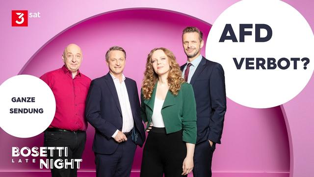 AfD-Verbot – ja oder nein? | BOSETTI LATE NIGHT mit Nikolaus Blome, Florian Schroeder & Horst Evers