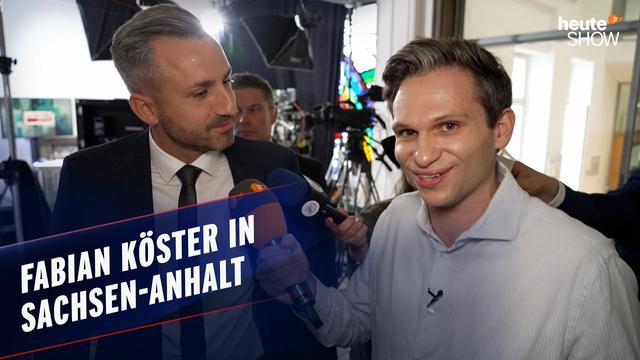 Skandal-Wahl: Fabian Köster im Landtag von Sachsen-Anhalt | heute-show vom 09.10.2026