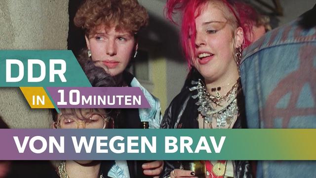 Punks, Gruftis, Pioniere - Jugendkultur der DDR erklärt | DDR in 10 Minuten | MDR DOK